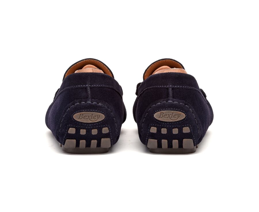 Mocassin été Homme - Velours Marine - FERGUSON