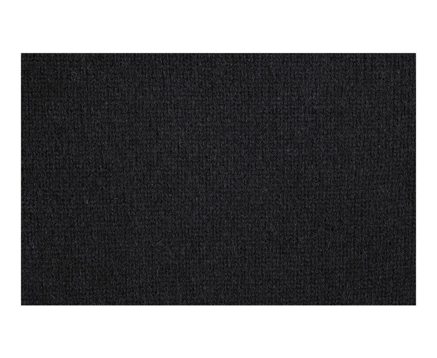 Pull homme laine col zippé Noir - KENNETH