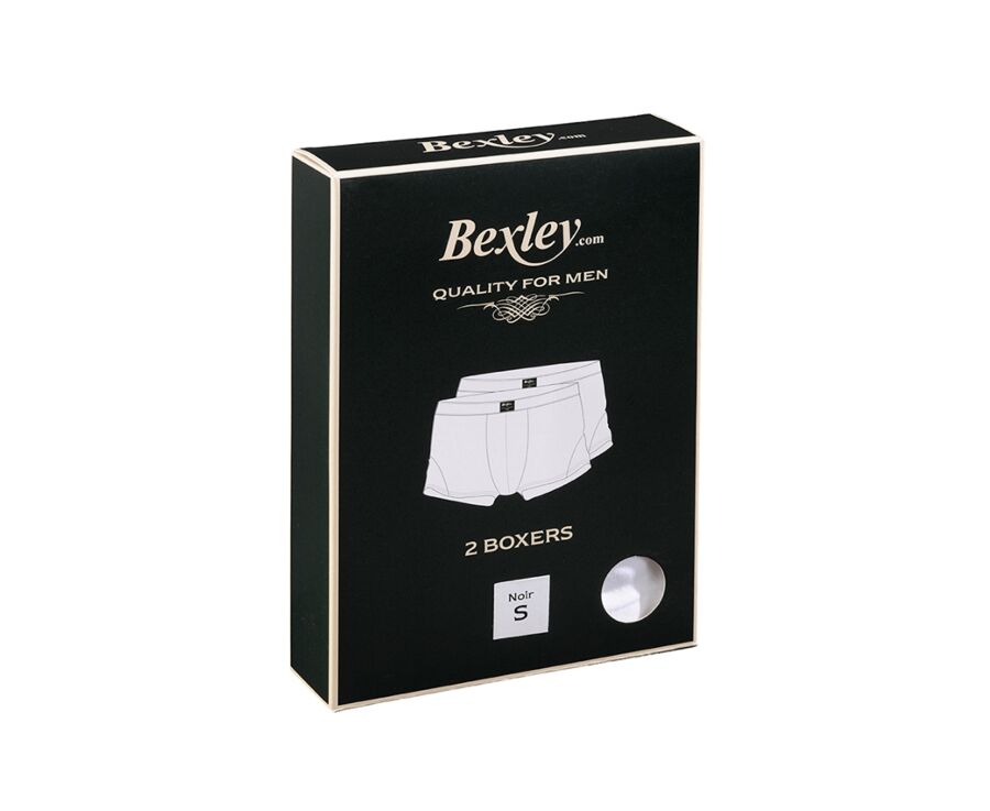 Boîte de 2 boxers homme Blanc - ELLIOT