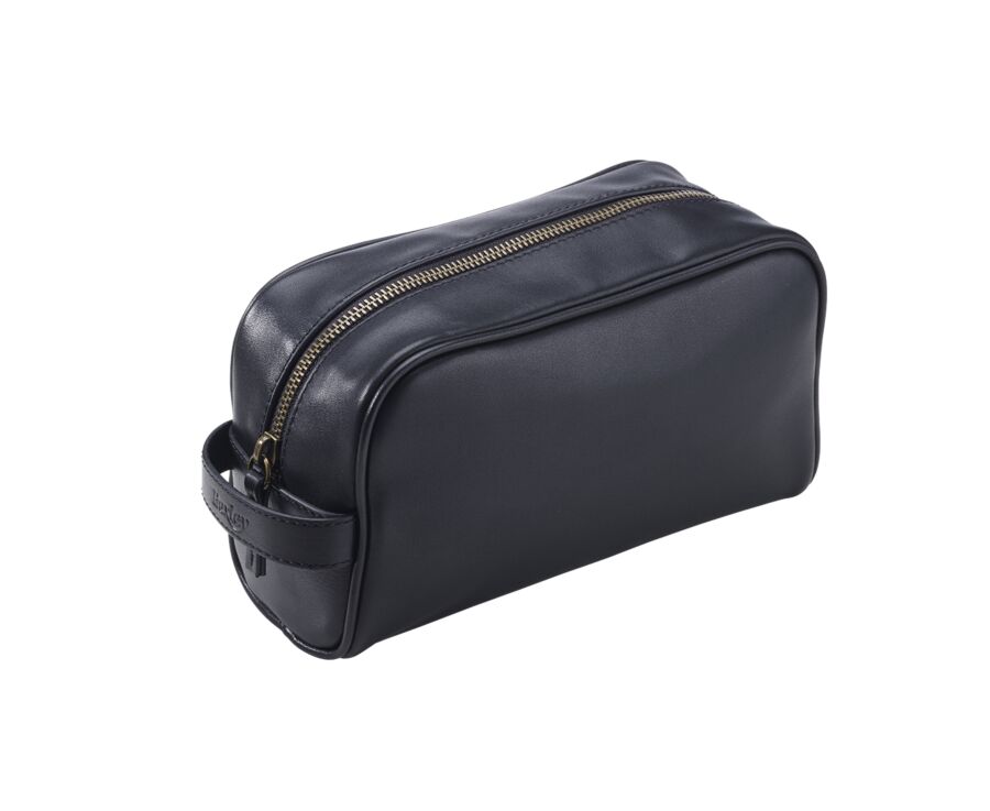 Trousse de voyage en Cuir Noir