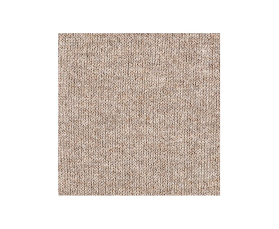 Chaussettes homme fines coton Taupe Chiné