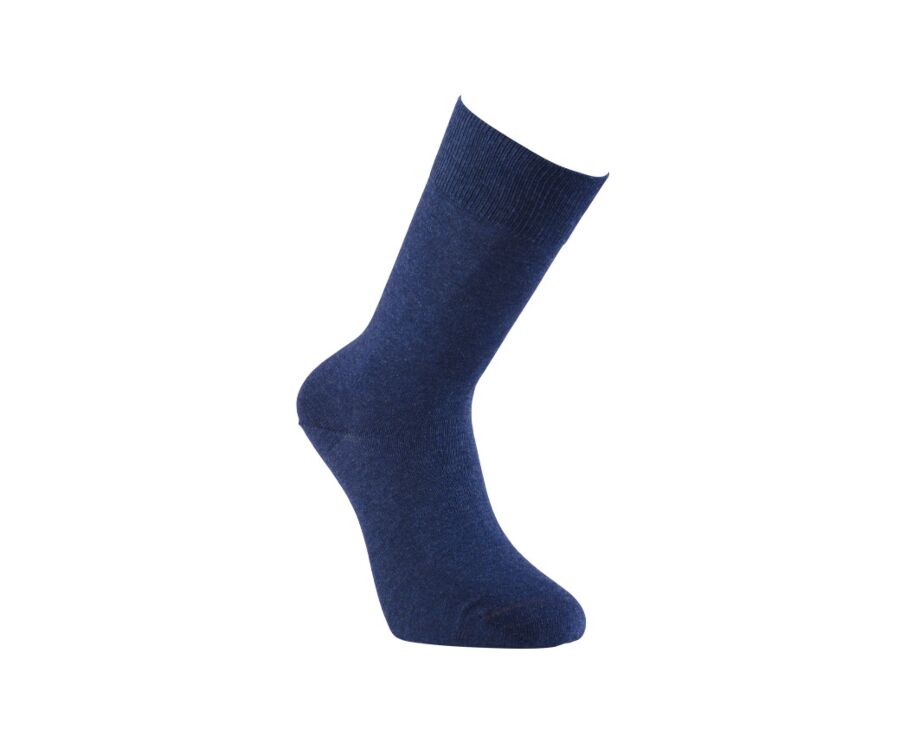 Chaussettes homme coton Bleu foncé