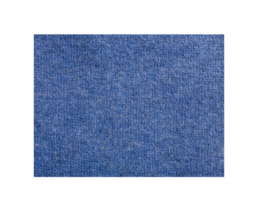 Chaussettes homme coton Bleu Moyen Chiné