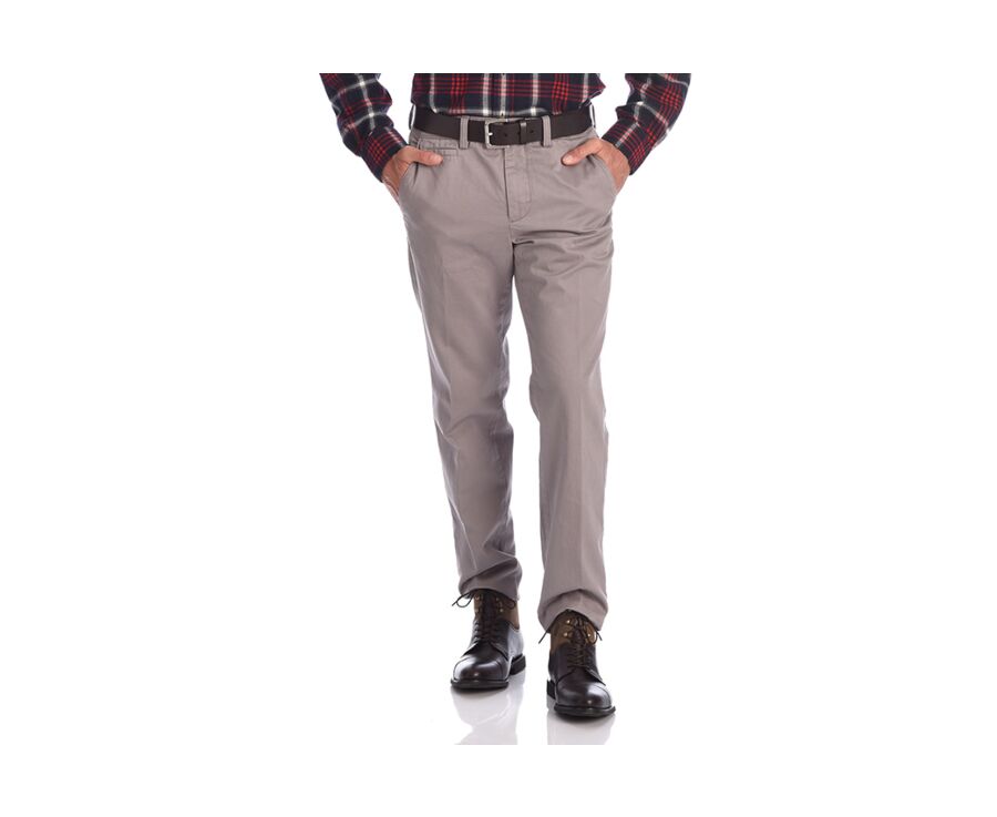 Pantalon chino homme Gris Moyen - JAKE