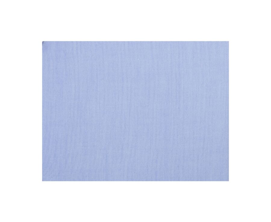 Chemise bleu ciel coton - Col français - LOUIS CLASSIC
