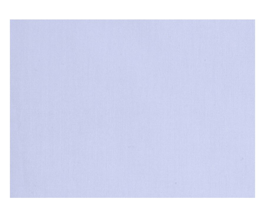 Chemise bleu pâle coton - Col français - LOUIS CLASSIC