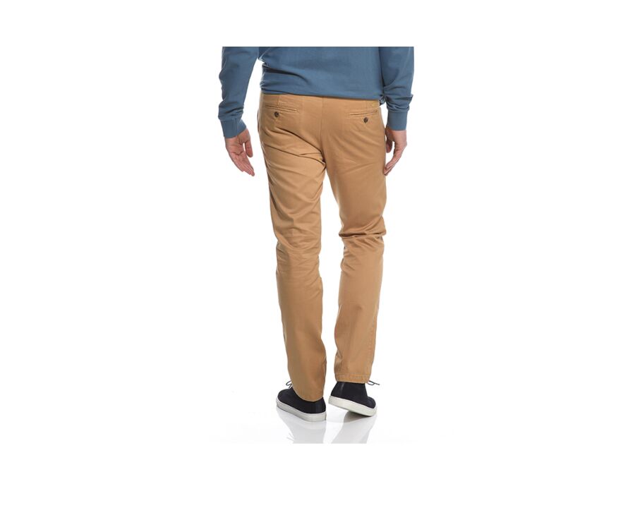 Pantalon chino homme Tabac - NIGEL