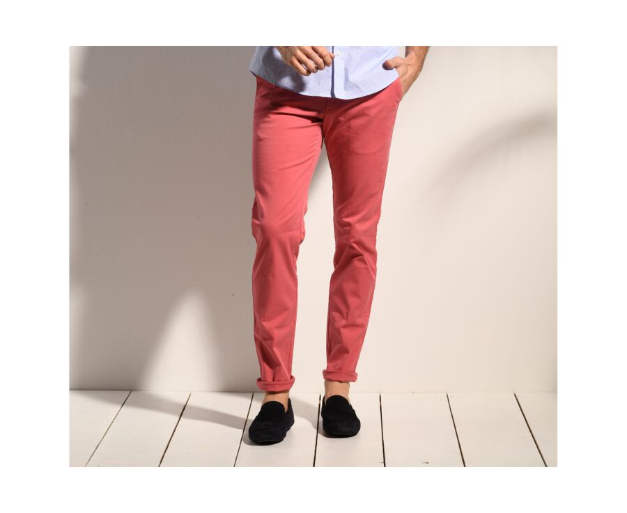 Pantalon chino homme Framboise - KYRK