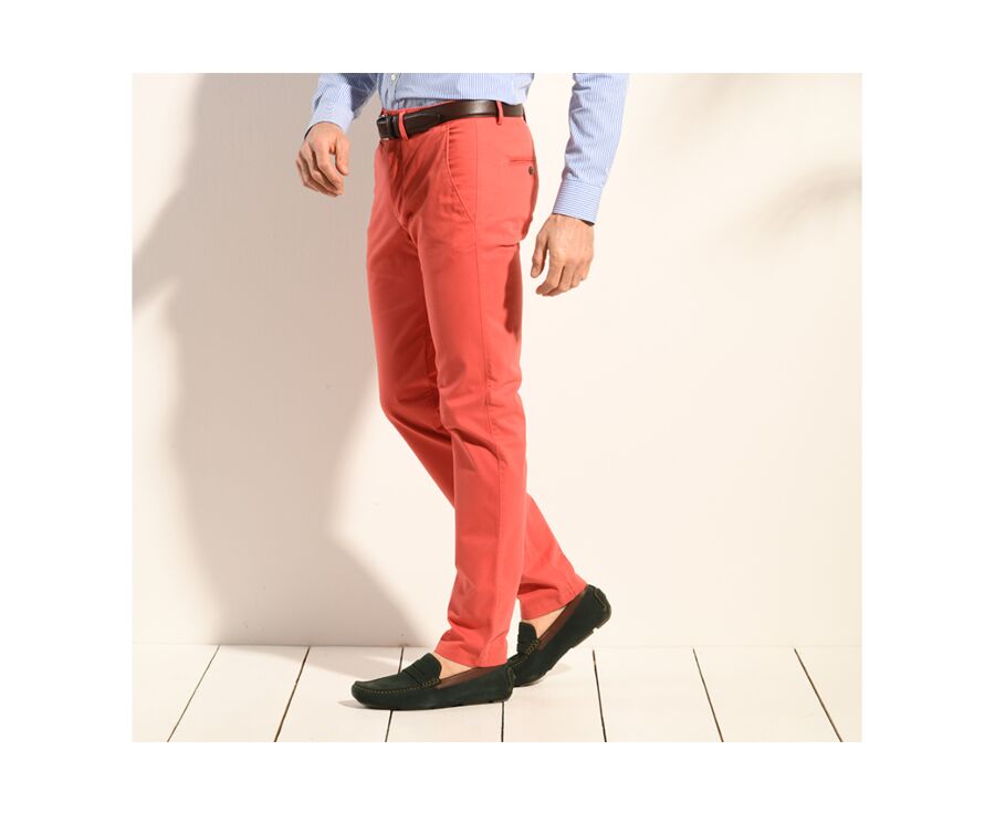 Pantalon chino homme Corail - KYRK