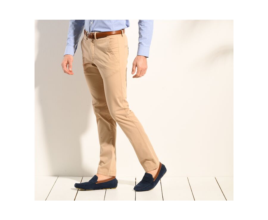 Pantalon chino homme Beige Foncé - KYRK
