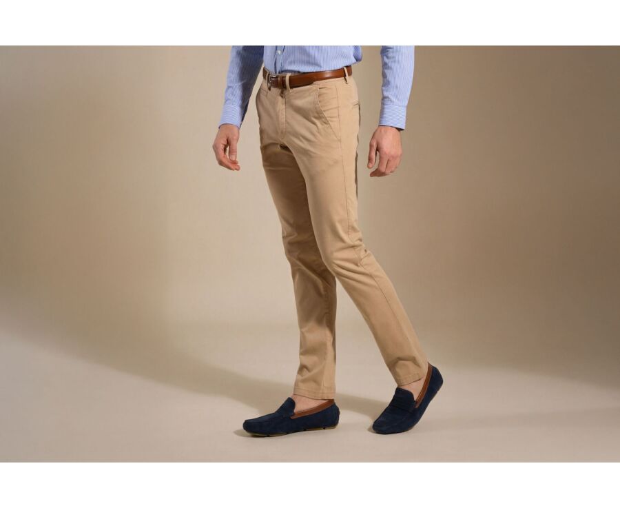 Pantalon chino homme Beige Foncé - KYRK