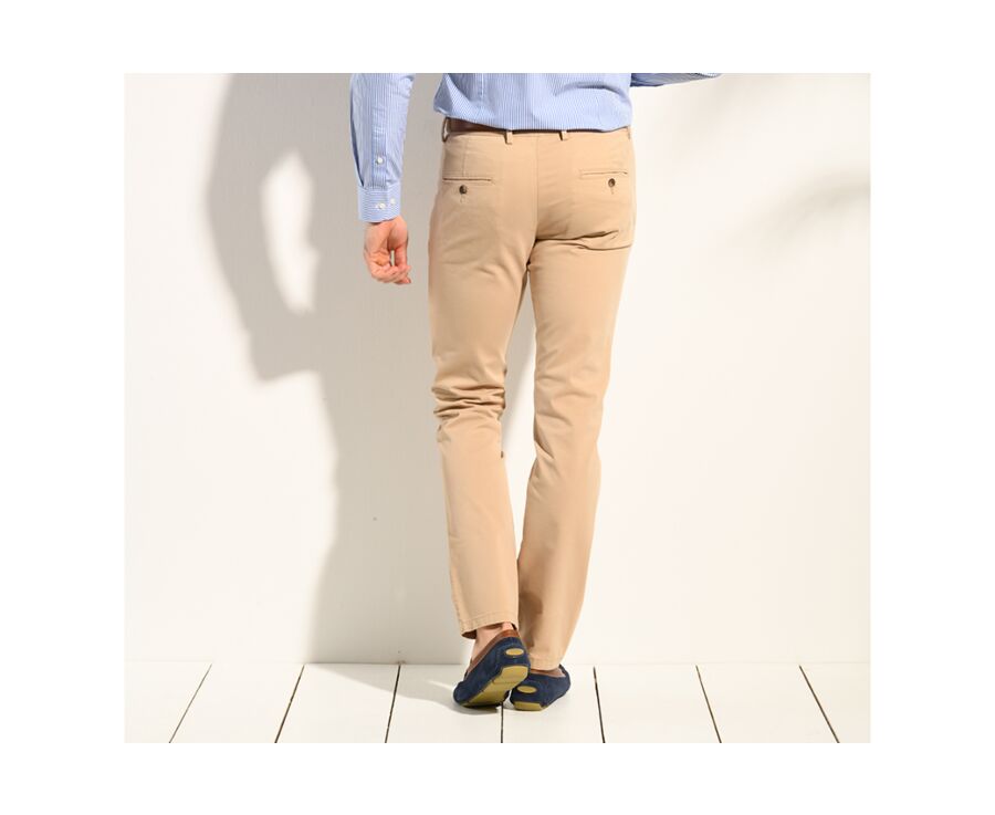 Pantalon chino homme Beige Foncé - KYRK