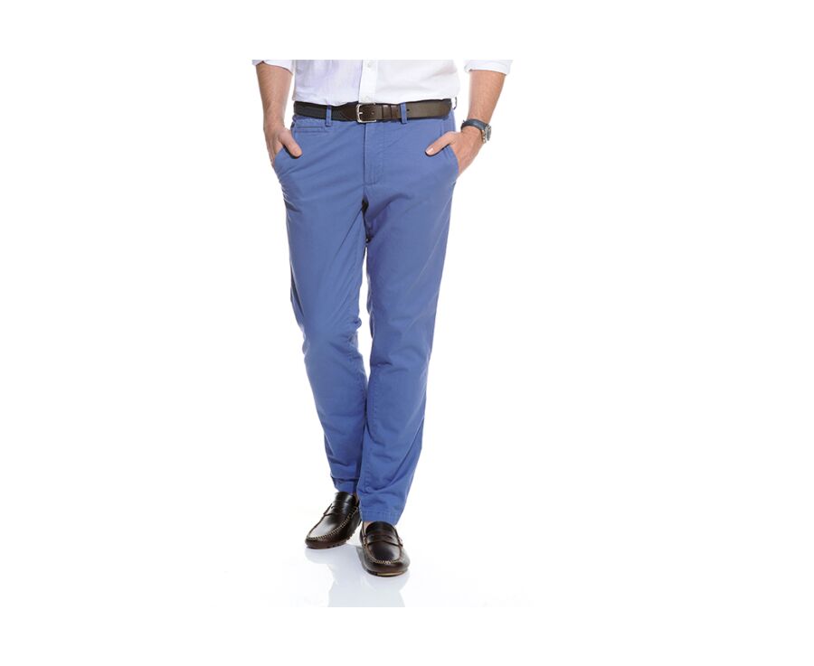 Pantalon chino homme Bleu Royal - KYRK