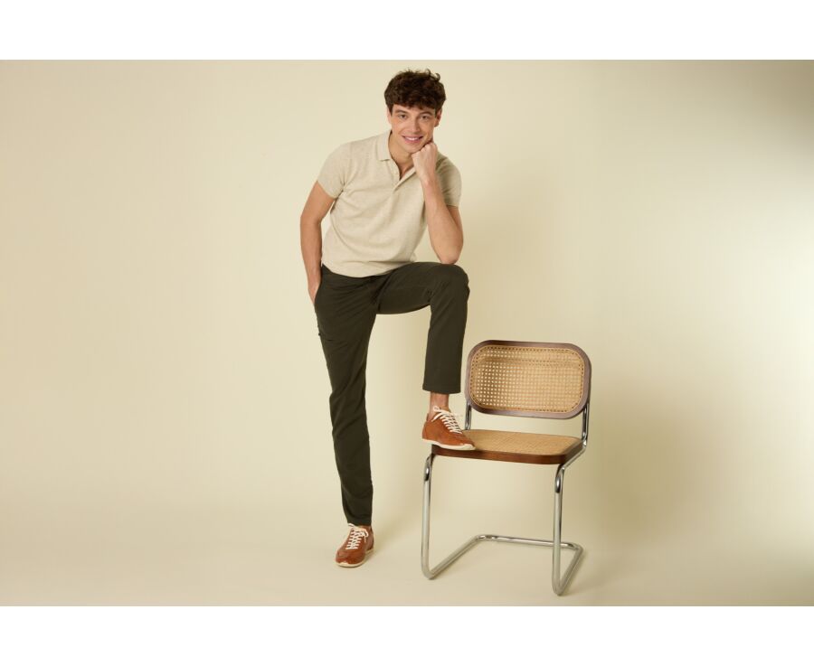 Pantalon chino homme Vert Foncé - KYRK