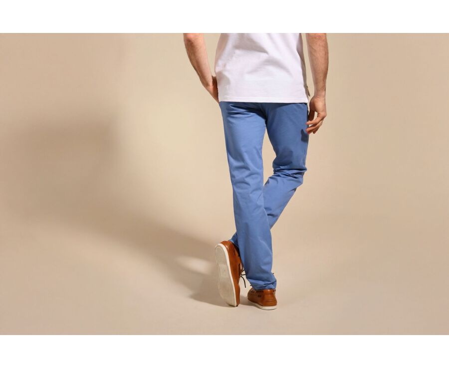 Pantalon chino homme Bleu moyen II - KYRK