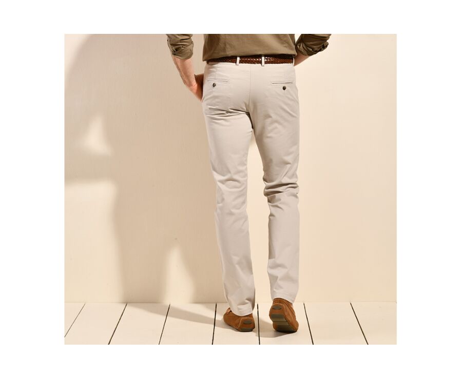Pantalon chino homme Greige - KYRK