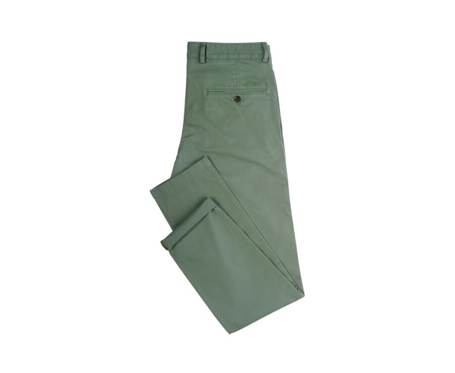 Pantalon chino homme Vert sauge - KYRK