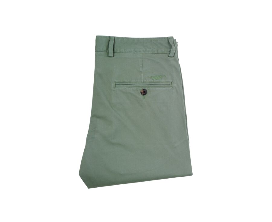 Pantalon chino homme Vert sauge - KYRK