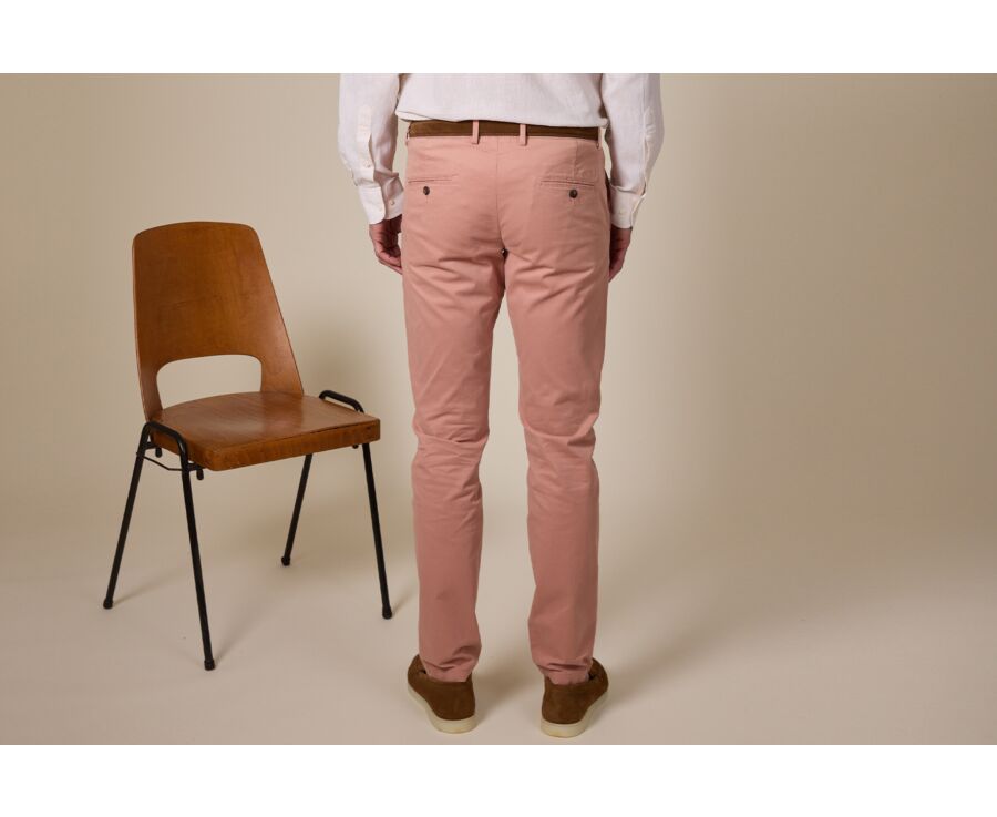 Pantalon chino homme vieux Rose - KYRK