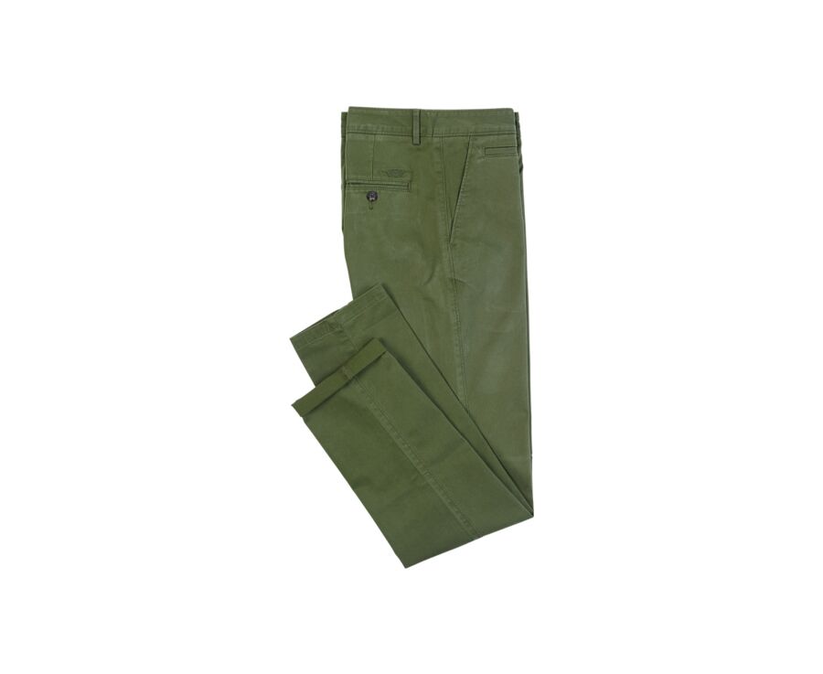 Pantalon chino homme Vert forêt - KYRK