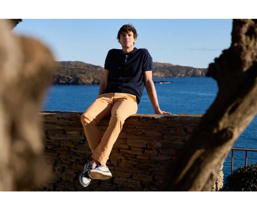 Pantalon chino homme Orange Pâle - KYRK