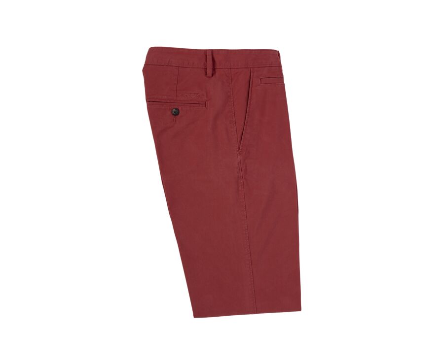 Pantalon chino homme Rouge Brique - KYRK
