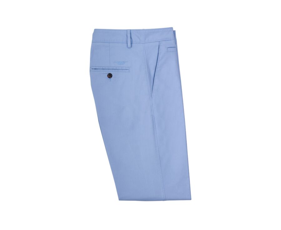 Pantalon chino homme Bleu Azur Clair - KYRK