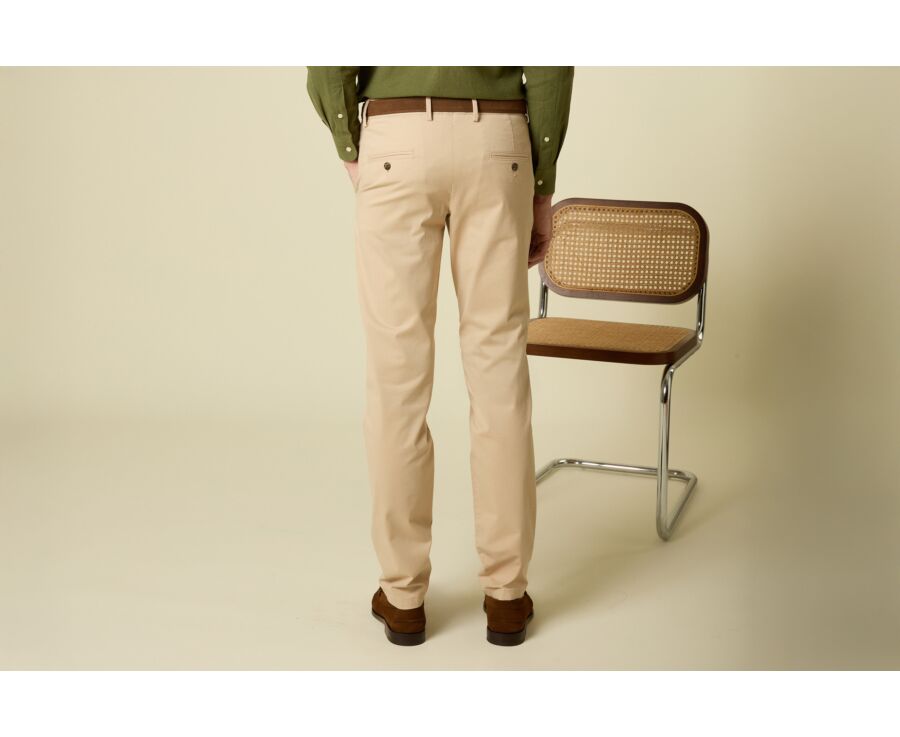 Pantalon chino homme Beige Foncé - KYRK