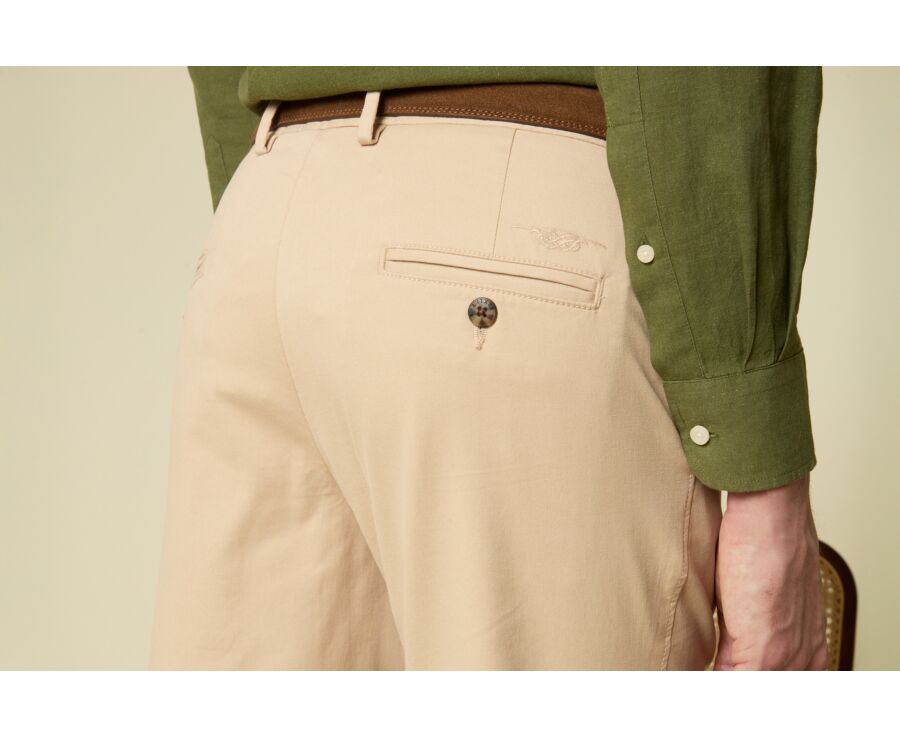Pantalon chino homme Beige Foncé - KYRK
