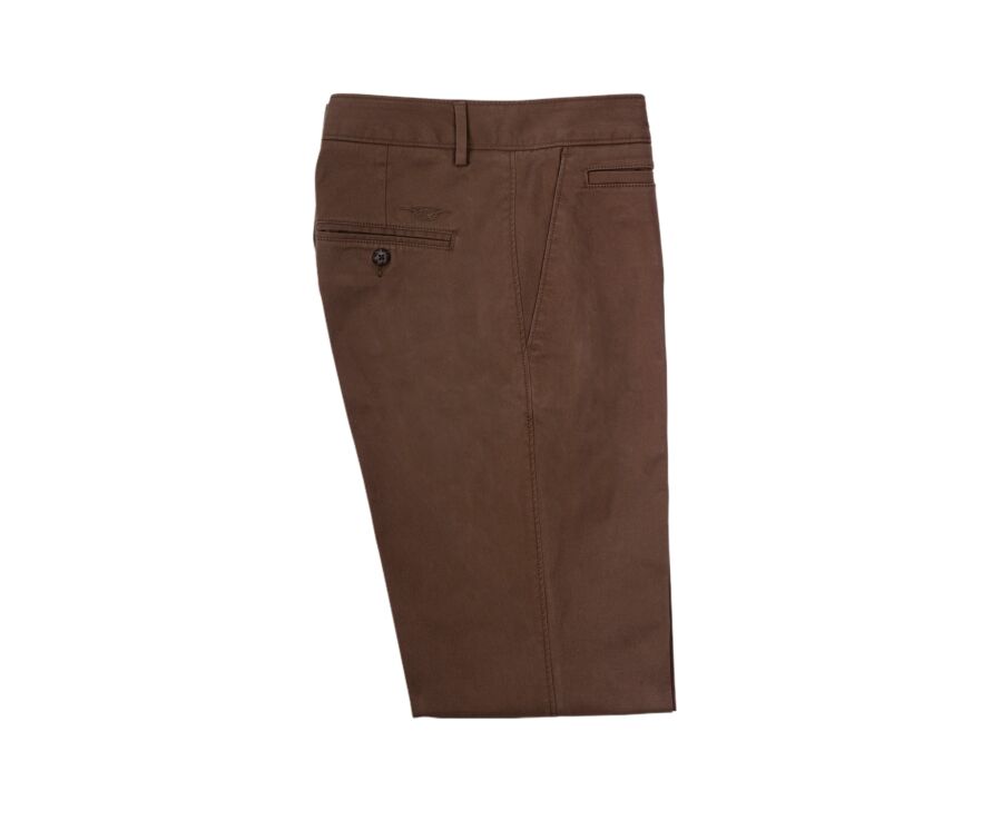 Pantalon chino homme Cacao - KYRK