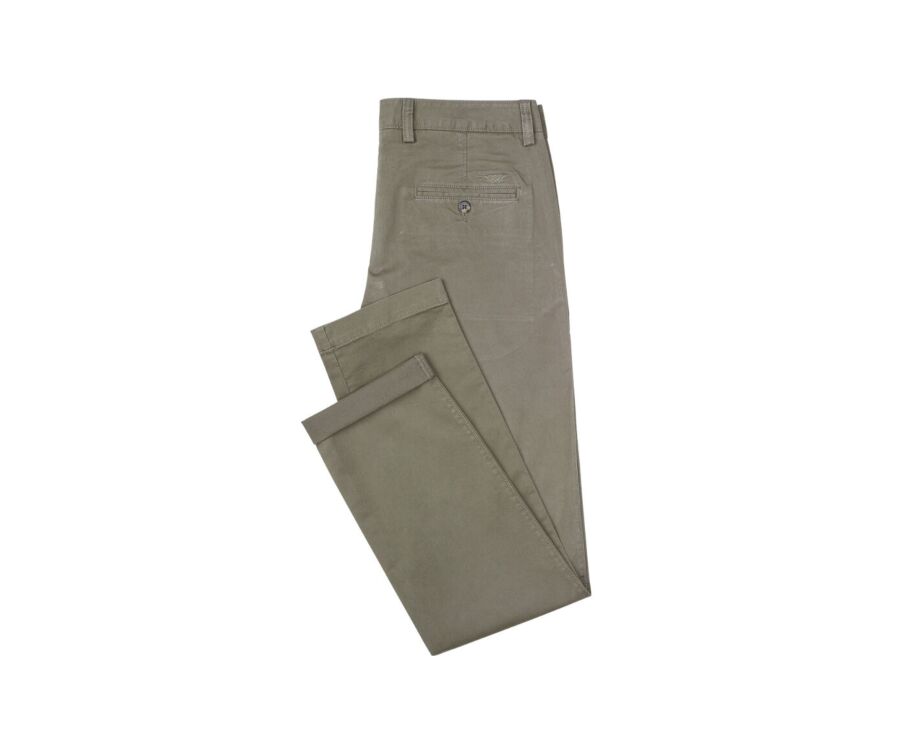 Pantalon chino homme Olive Foncé - JERRY
