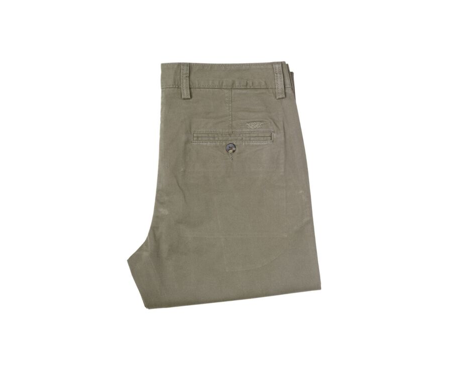 Pantalon chino homme Olive Foncé - JERRY