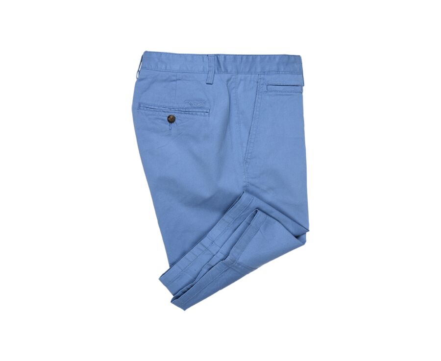 Bermuda chino homme Bleu Moyen - BARRY