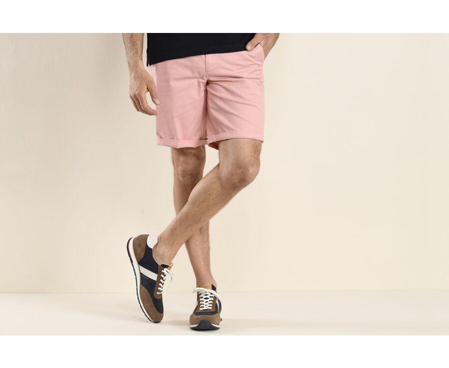 Bermuda chino homme Rose - BARRY