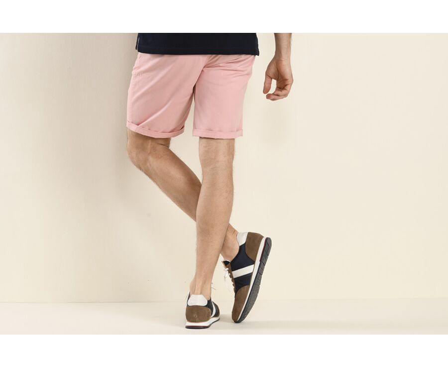Bermuda chino homme Rose - BARRY