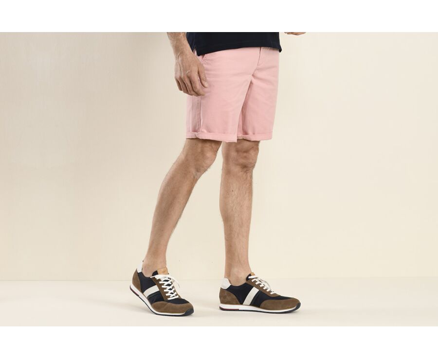 Bermuda chino homme Rose - BARRY