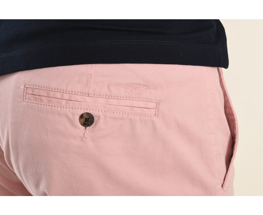 Bermuda chino homme Rose - BARRY