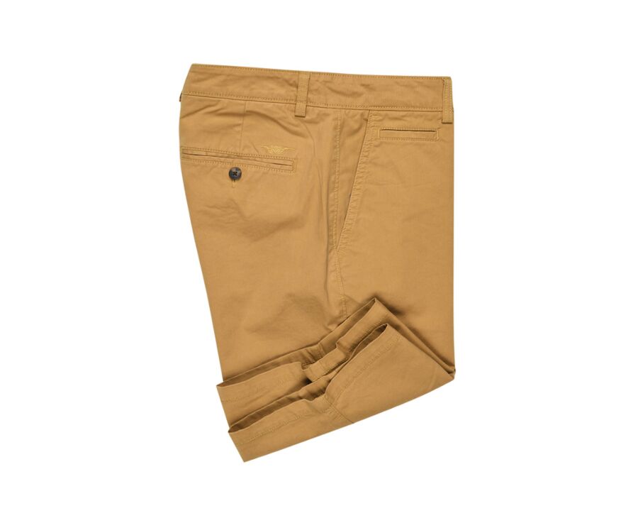 Bermuda chino homme Tabac - BARRY