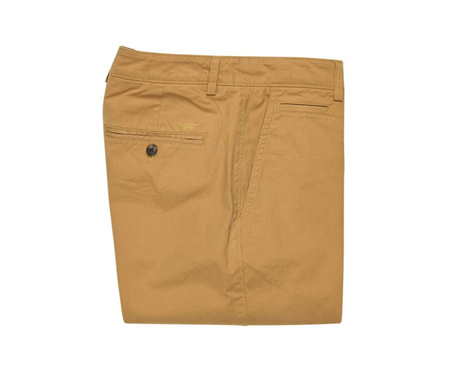 Bermuda chino homme Tabac - BARRY