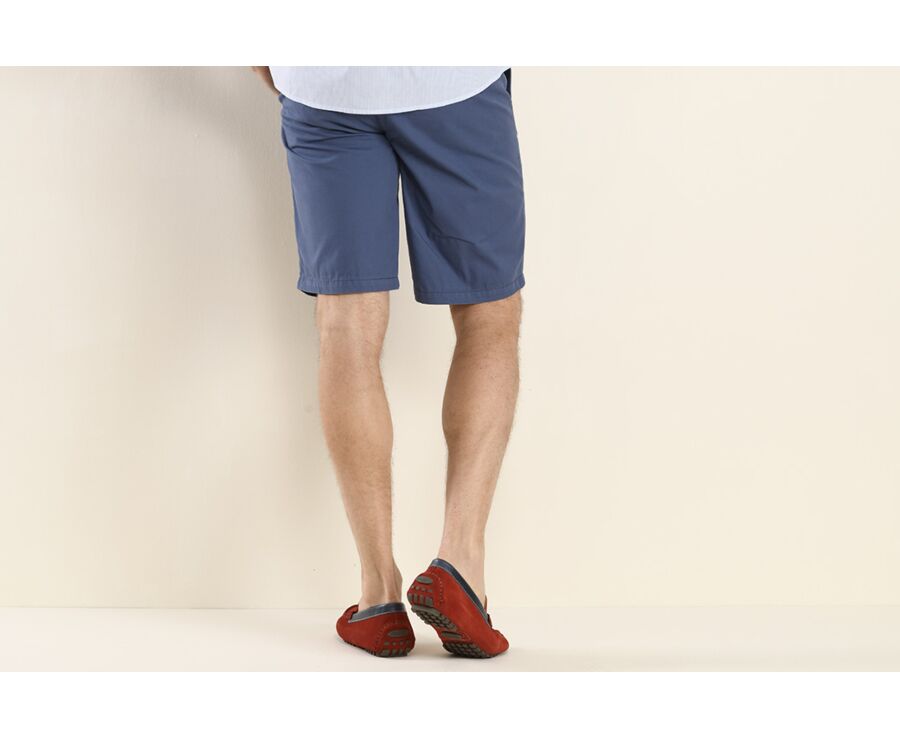Bermuda chino homme Navy Franc - BARRY