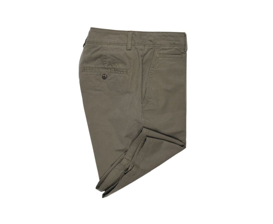 Bermuda chino homme Taupe Foncé - BARRY