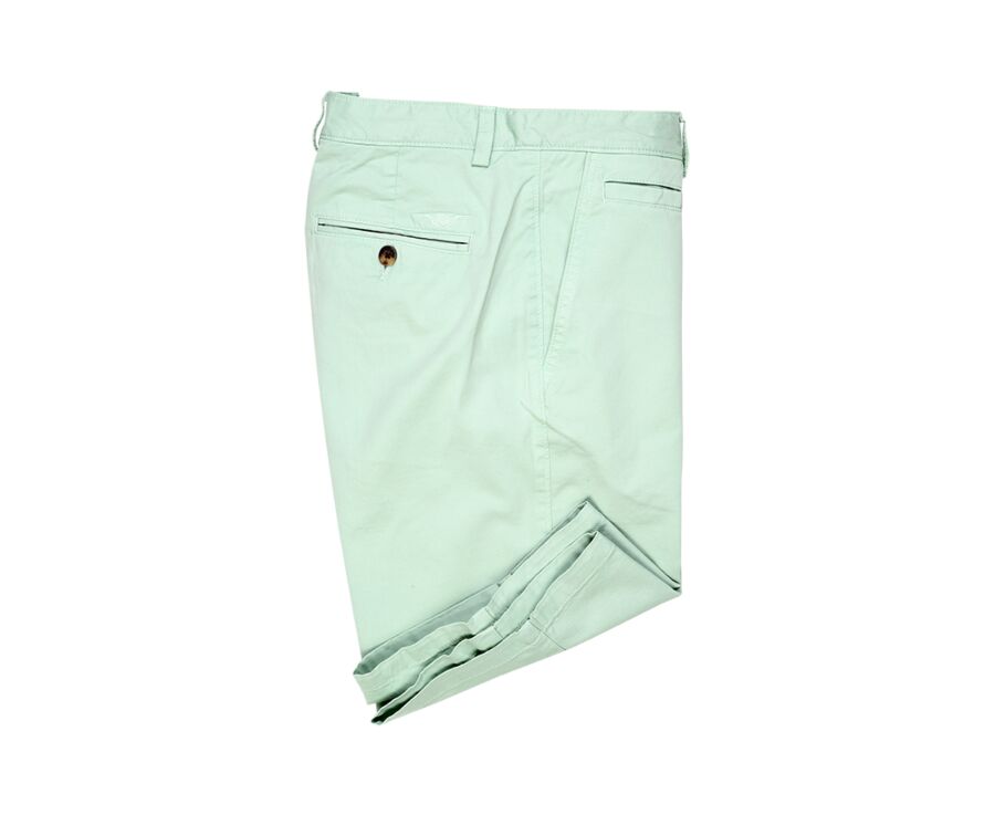 Bermuda chino homme Menthe - BARRY