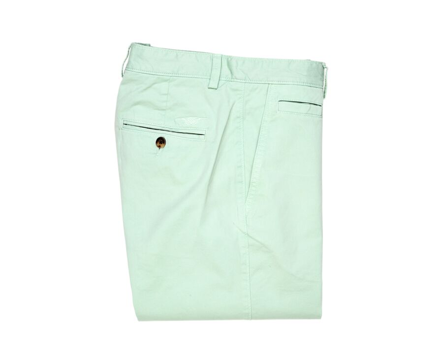 Bermuda chino homme Menthe - BARRY