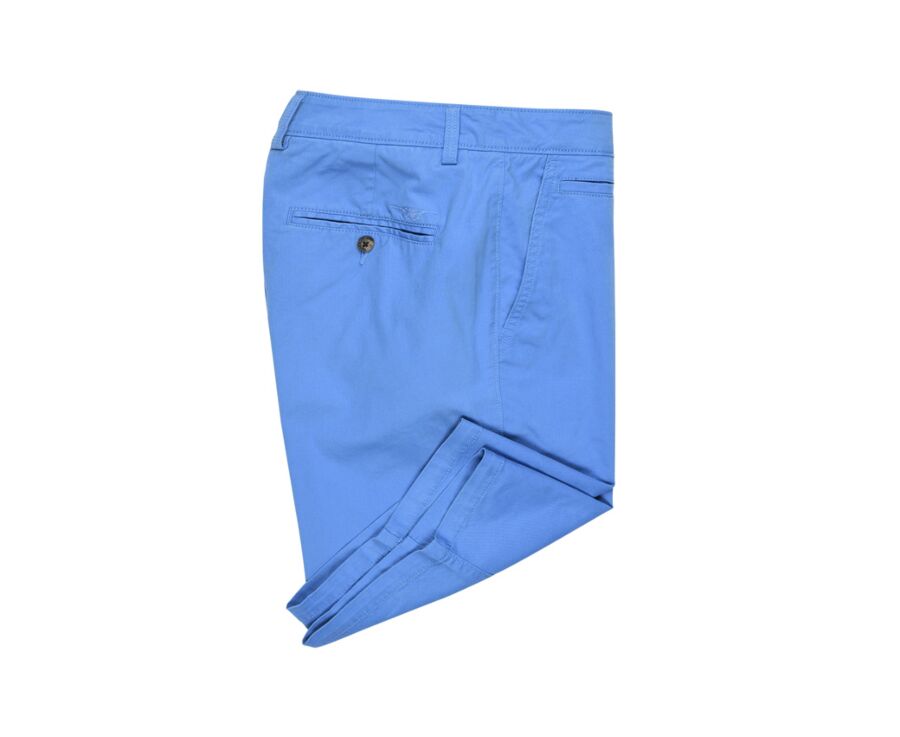 Bermuda chino homme Bleu Azur - BARRY