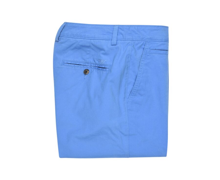 Bermuda chino homme Bleu Azur - BARRY