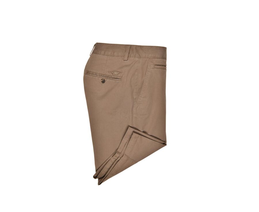 Bermuda chino homme Taupe Foncé II - BARRY