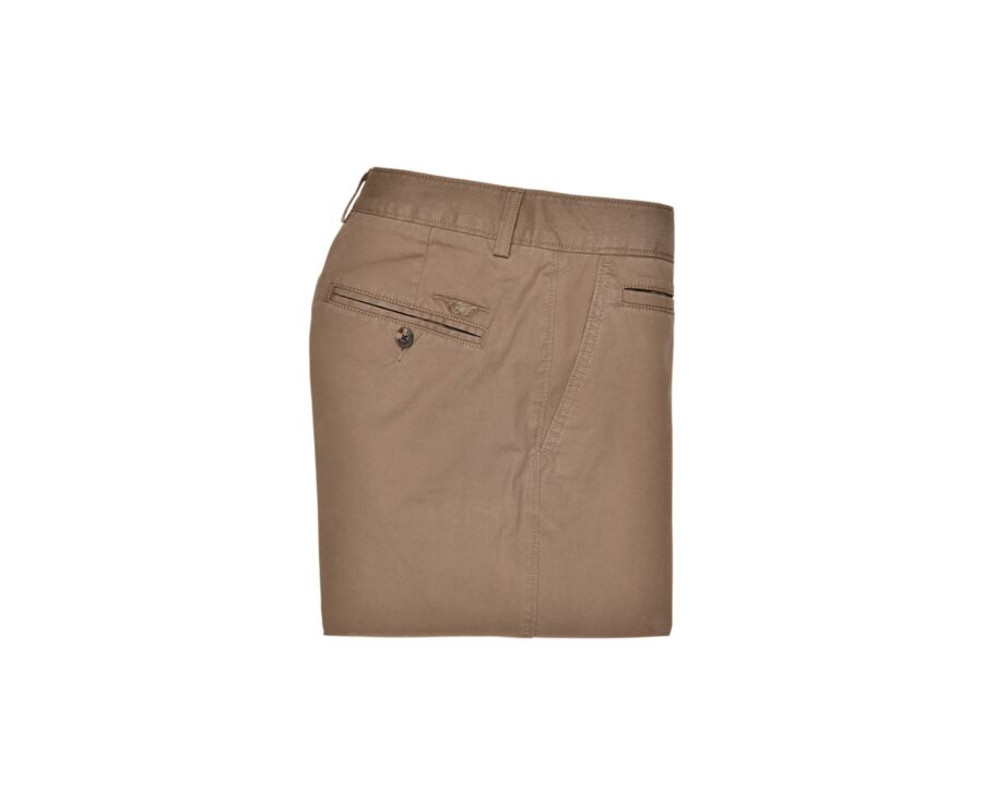 Bermuda chino homme Taupe Foncé II - BARRY