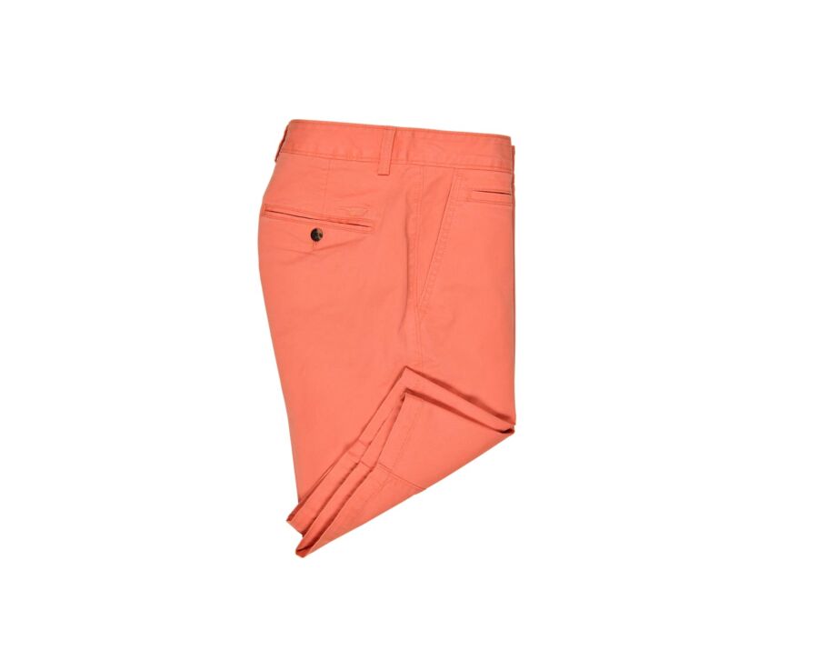 Bermuda chino homme Orange Sanguine - BARRY