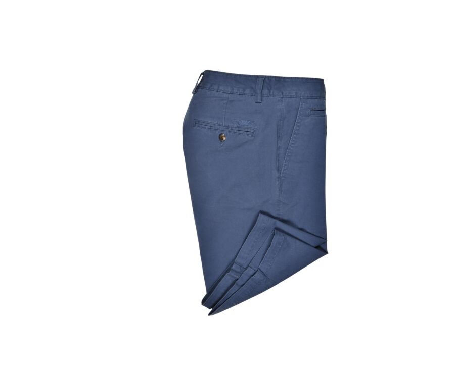 Bermuda chino homme Navy Denim - BARRY
