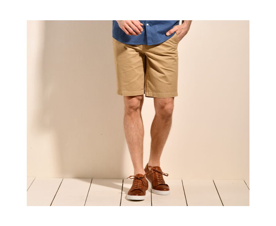 Bermuda chino homme Désert - BARRY